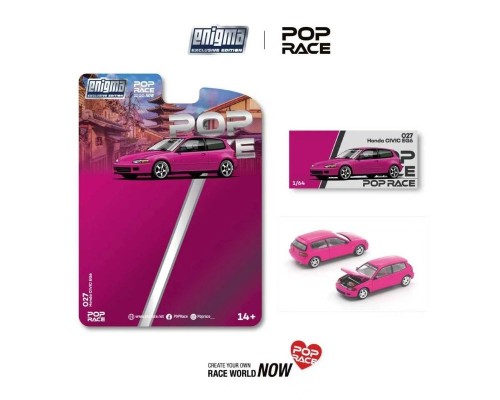 Pop Race Honda Civic EG6 Pink PRE027