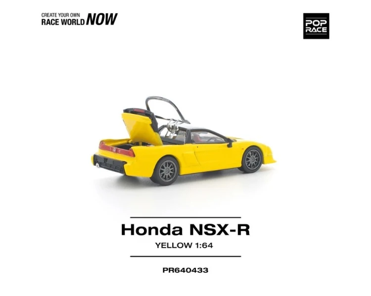 Pop Race Honda NSX-R Yellow PR640433
