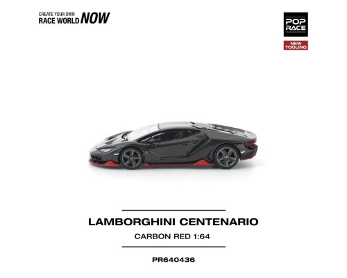 Pop Race Lamborghini Centenario Carbon Red PR640436