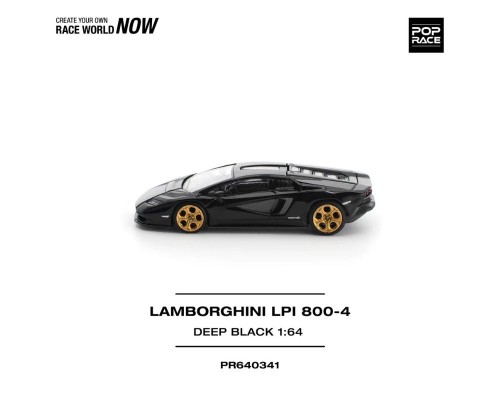 Pop Race Lamborghini Countach LPI 800-4 Deep Black PR640341