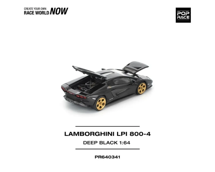 Pop Race Lamborghini Countach LPI 800-4 Deep Black PR640341