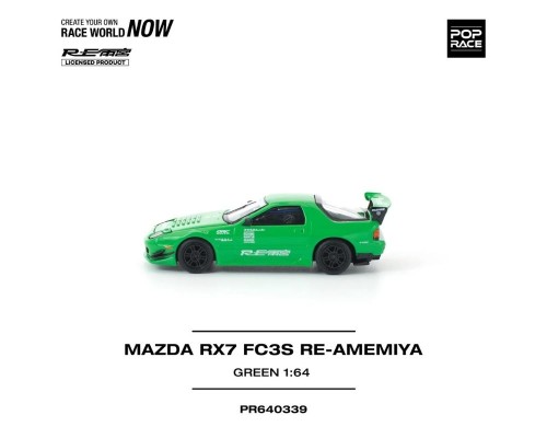 Pop Race Mazda RX7 FC3S RE-Amemiya Green PR640339