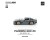 Pop Race Pandem Nissan 280 ZX Gun Metal PR640390