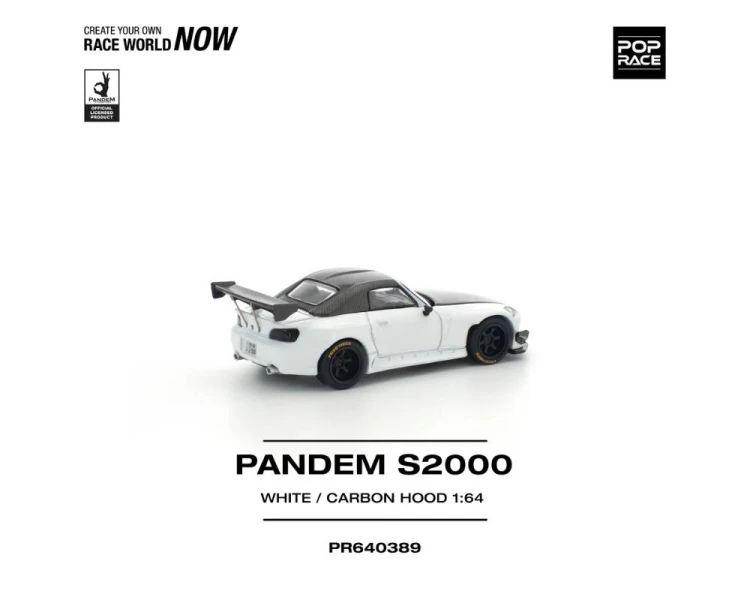 Pop Race Pandem Honda S2000 Softtop White PR640389