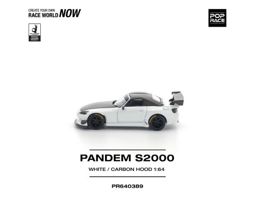 Pop Race Pandem Honda S2000 Softtop White PR640389
