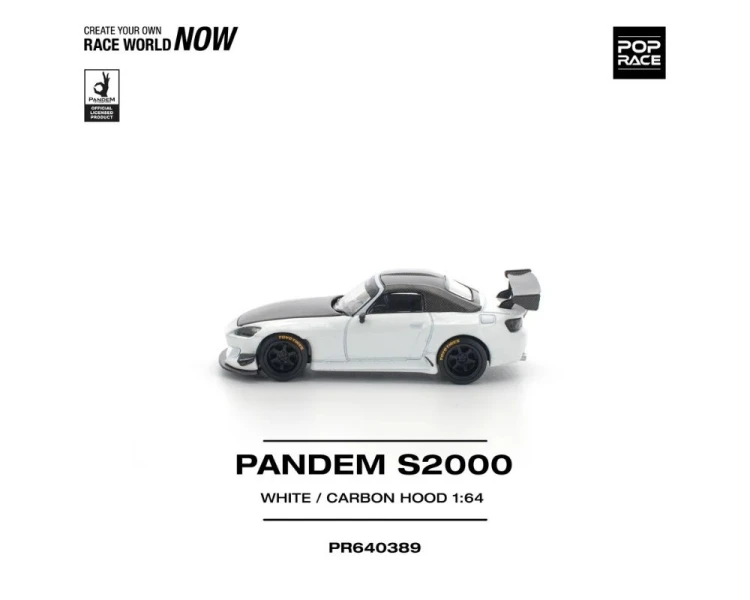 Pop Race Pandem Honda S2000 Softtop White PR640389