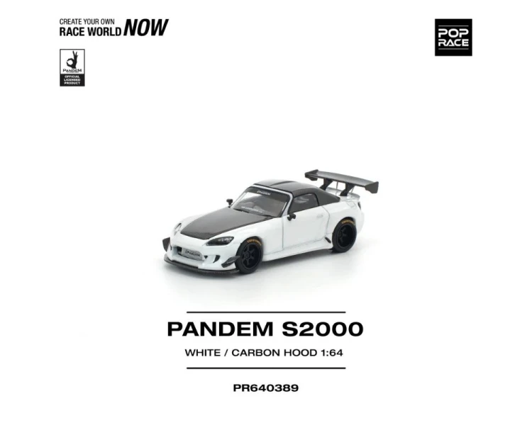 Pop Race Pandem Honda S2000 Softtop White PR640389