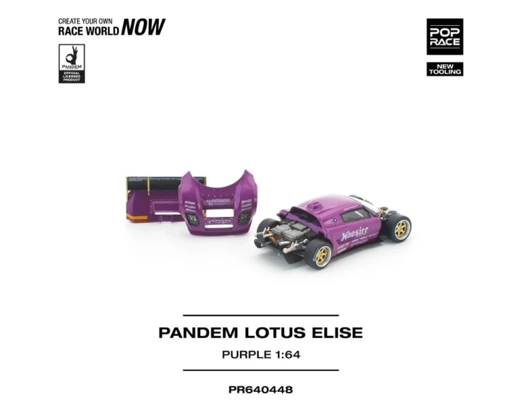 Pop Race Pandem Lotus Elise Purple PR640448