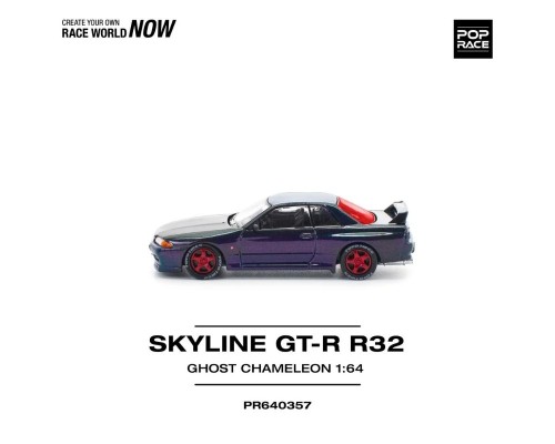 Pop Race Nissan Skyline GT-R R32 Ghost Chameleon PR640357