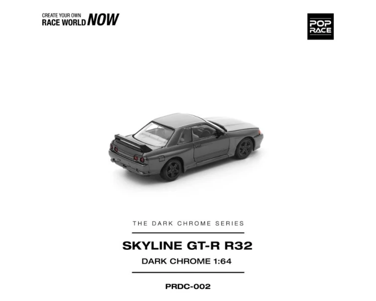 Pop Race Nissan Skyline R32 GT-R Dark Chrome PRDC002