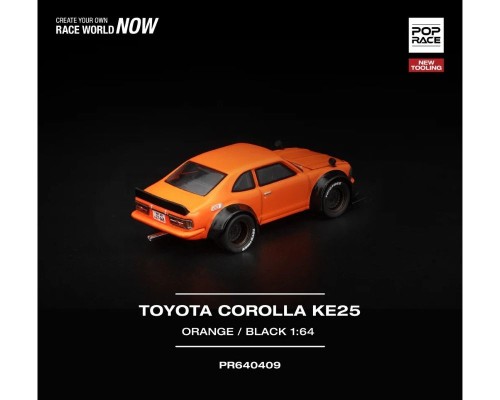 Pop Race Toyota Corolla KE25 Orange PR640409