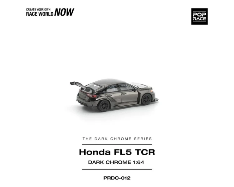Pop Race Honda Civic FL5 TCR Dark Chrome PRDC012