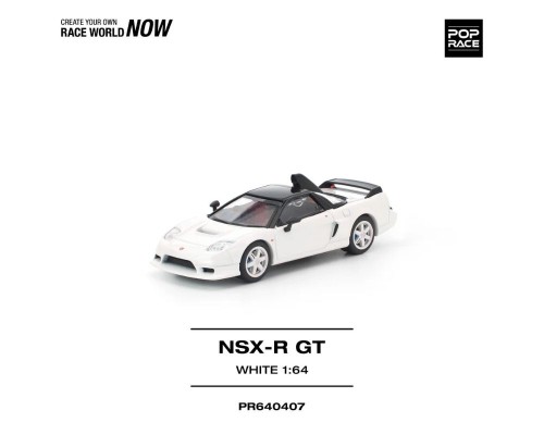 Pop Race Honda NSX-R GT White PR640407