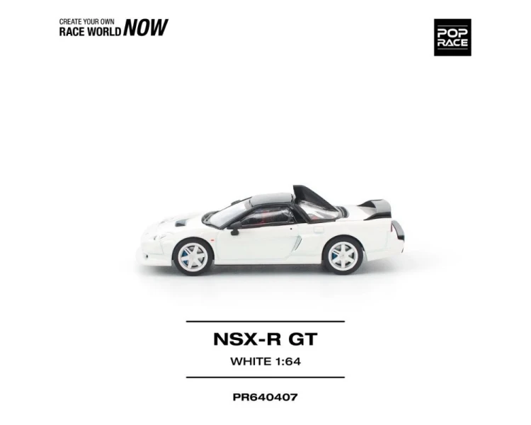 Pop Race Honda NSX-R GT White PR640407