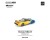 Pop Race Honda NSX-R Spoon Yellow Blue PR640299