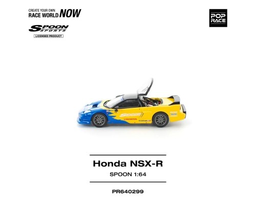 Pop Race Honda NSX-R Spoon Yellow Blue PR640299