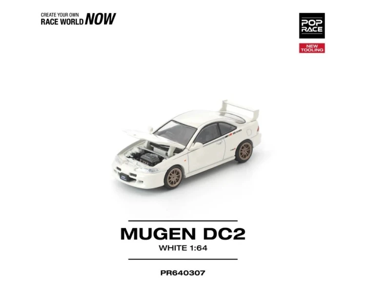 Pop Race Honda Integra Mugan DC2 White PR640307