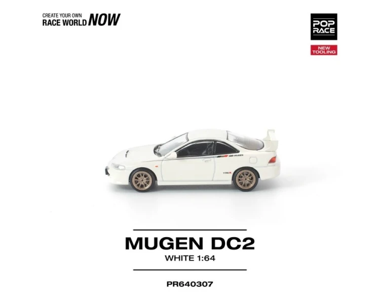 Pop Race Honda Integra Mugan DC2 White PR640307