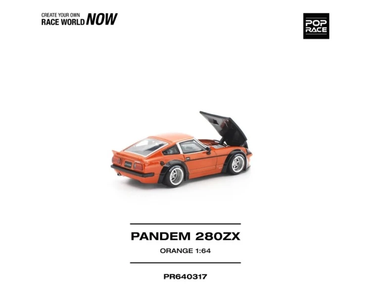 Pop Race Pandem Nissan 280 ZX Orange PR640317