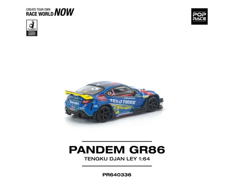 Pop Race Pandem Toyota GR86 Tengku Djan Ley PR640336
