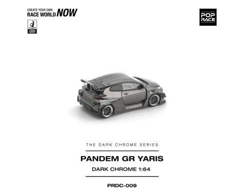 Pop Race Pandem Toyota GR Yaris Dark Chrome PRDC009
