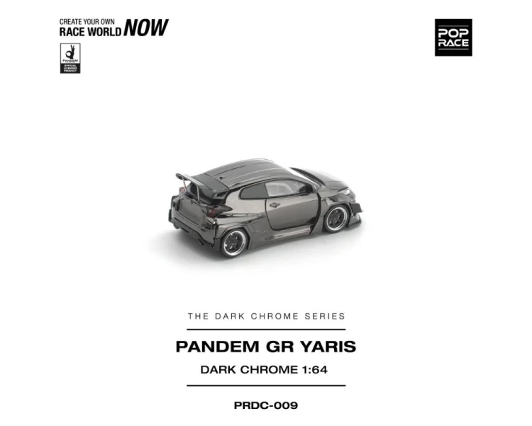 Pop Race Pandem Toyota GR Yaris Dark Chrome PRDC009