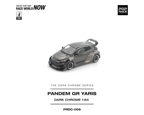 Pop Race Pandem Toyota GR Yaris Dark Chrome PRDC009