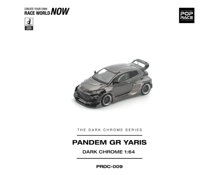 Pop Race Pandem Toyota GR Yaris Dark Chrome PRDC009