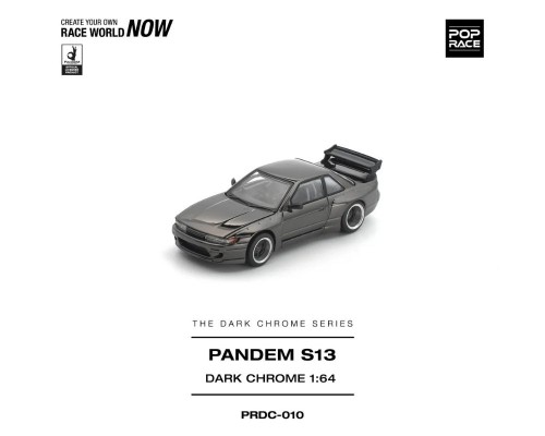 Pop Race Pandem Nissan S13 Silvia Dark Chrome PRDC010