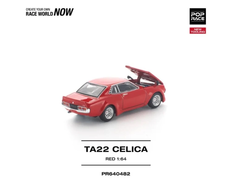 Pop Race Toyota TA22 Celica Red PR640482