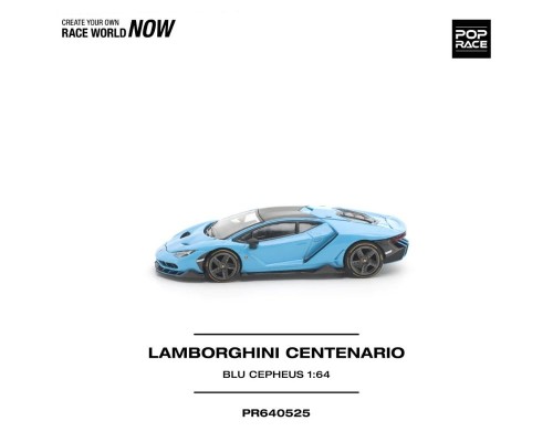 Pop Race Lamborghini Centenario Blue Cepheus PR640525