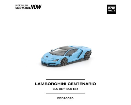 Pop Race Lamborghini Centenario Blue Cepheus PR640525