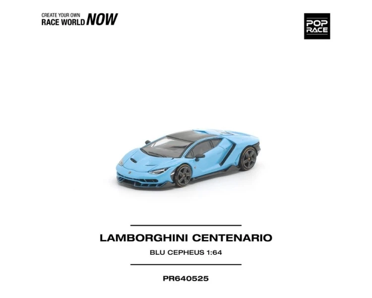 Pop Race Lamborghini Centenario Blue Cepheus PR640525