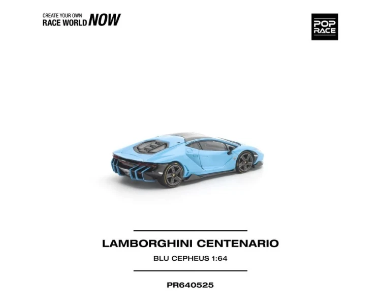 Pop Race Lamborghini Centenario Blue Cepheus PR640525