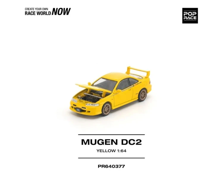 Pop Race Honda Integra Mugen DC2 Yellow PR640377