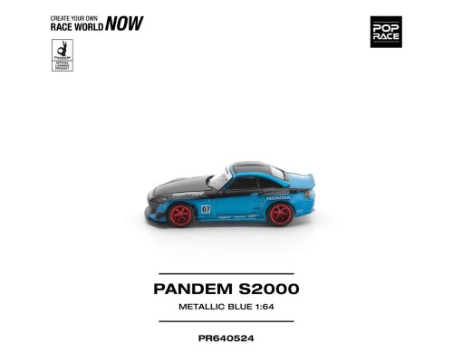 Pop Race Pandem Honda S2000 Metallic Blue PR640524