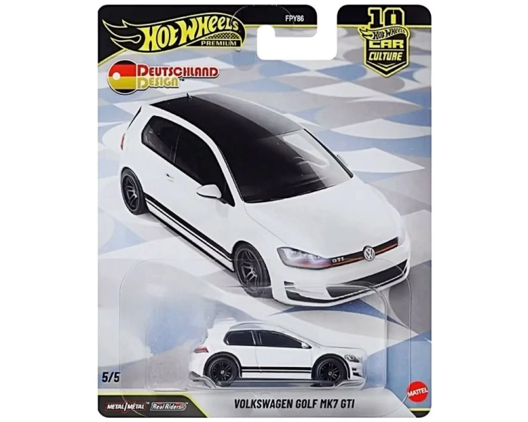 Hot Wheels Premium Car Culture Deutschland Design Volkswagen Golf Mk7 GTI JKF44