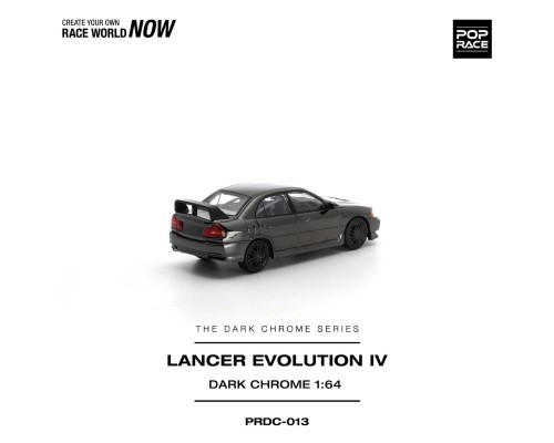 Pop Race Mitsubishi Lancer Evolution IV Dark Chrome PRDC013
