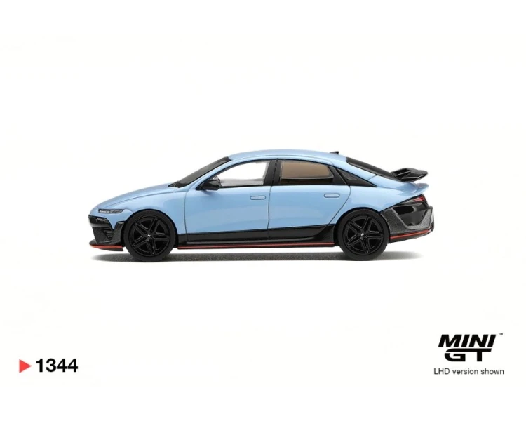 Mini GT #1344 Hyundai Ioniq 6 N Performance Blue Pearl MGT01344