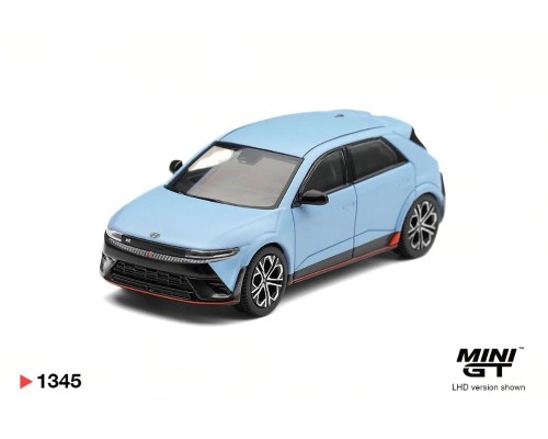 Mini GT #1345 Hyundai Ioniq 5 N Performance Blue Matt MGT01345