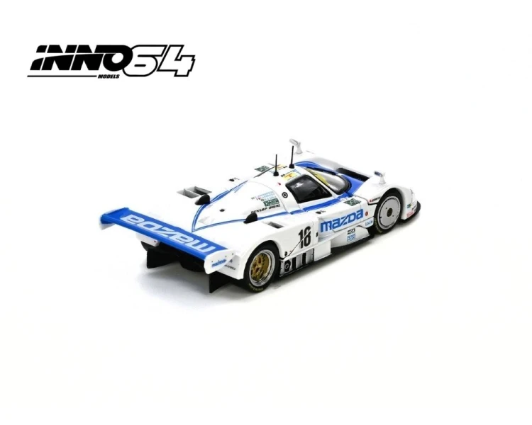 Inno64 Mazda 787B #18 24 Hrs LeMans 1991 White Blue IN64-787B-18LM91