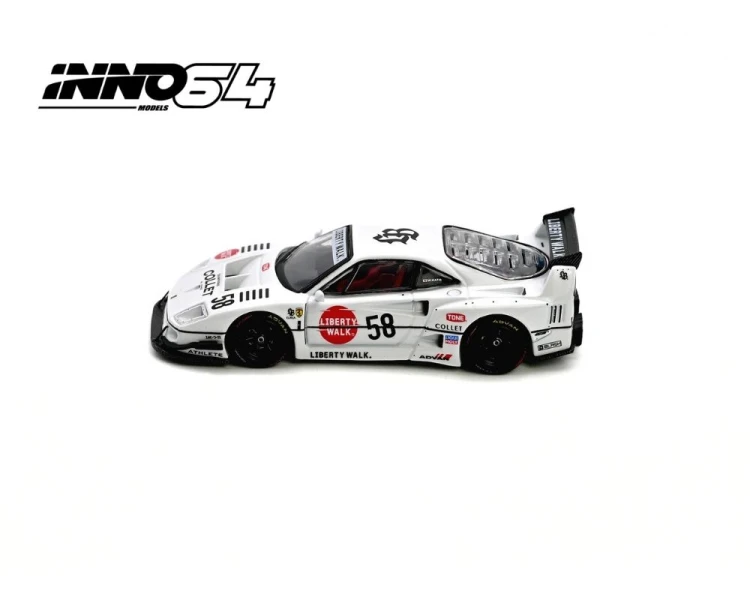 Inno64 LBWK Ferrari F40 Collect White IN64-LBWKF40-COLLET