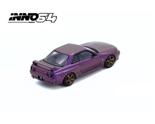 Inno64 Nissan Skyline GT-R R32 Australia Special Edition Midnight Purple IN64-R32-MP-AS