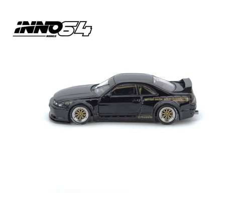 Inno64 Pandem Nissan GT-R BCNR33 Black IN64-R33P-BLA