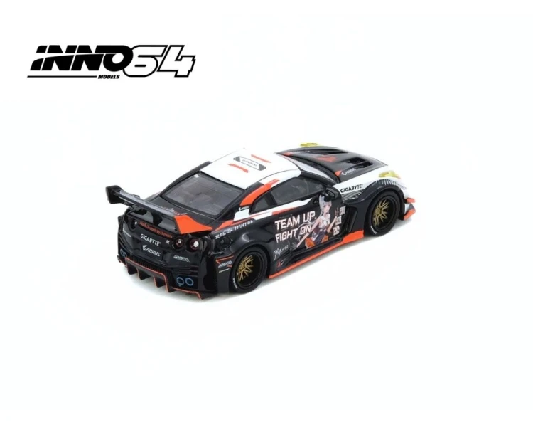 Inno64 Nissan GT-R R35 Widebody Aorus Limited Edition IN64-R35LB-AORUS