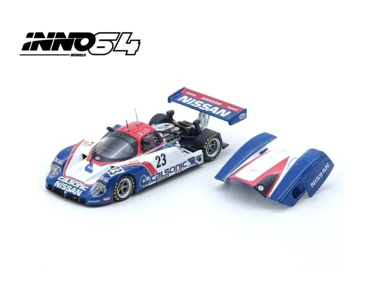 Inno64 Nissan R89C #23 LeMans 1989 White Red Blue IN64-R89C-89LM23