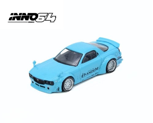 Inno64 Pandem Rocket Bunny Mazda RX7 FD3S Tiffany Blue IN64-RX7FDP-TIFBLU