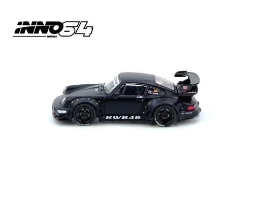 Inno64 Porsche RWB 964 Black Matt IN64-RWB964-BM