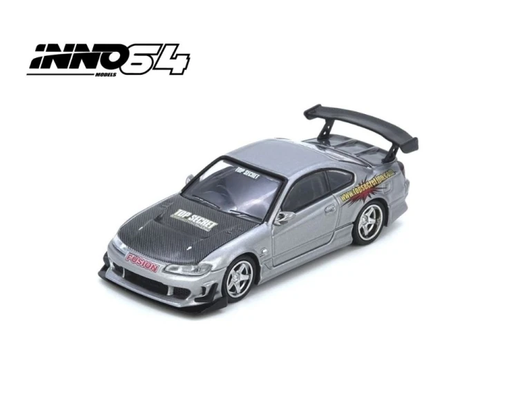 Inno64 Top Secret Nissan Silvia S15 Silver IN64-S15TS-SIL