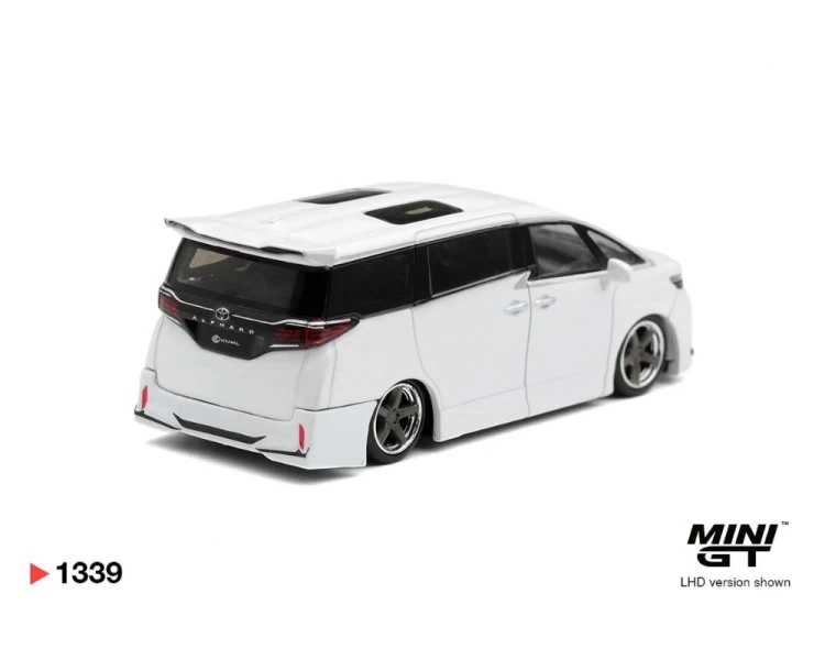 Mini GT #1339 Toyota Alphard 40 Kuhl White MGT01339